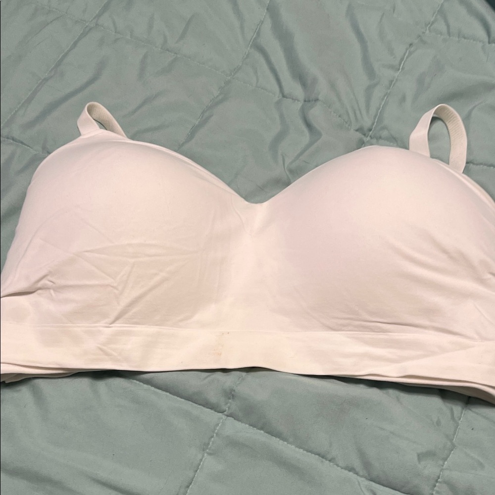 TRUEKIND White Wireless Bra